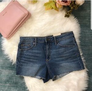NEW High Rise Universal Thread Jean Shorts